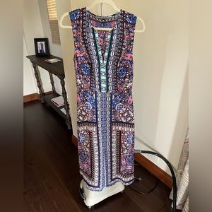 Silk Print Dress